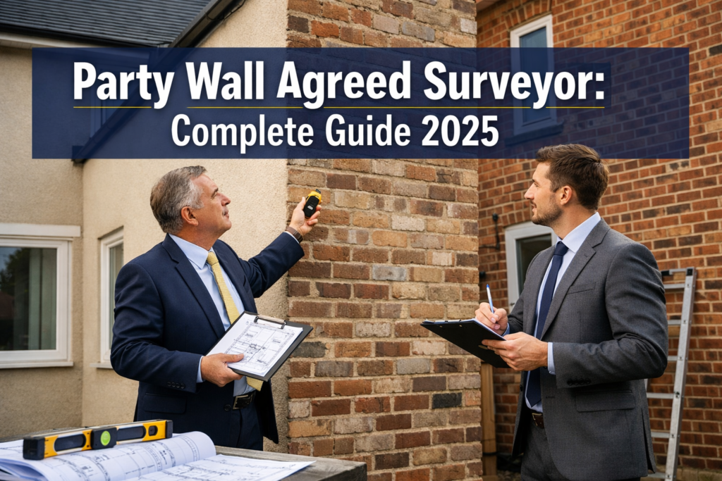 party wall agreed surveyor