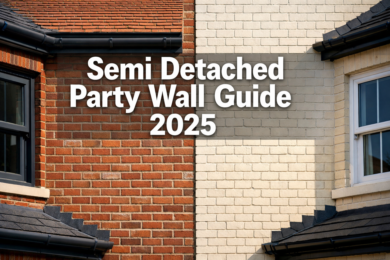 semi detached party wall