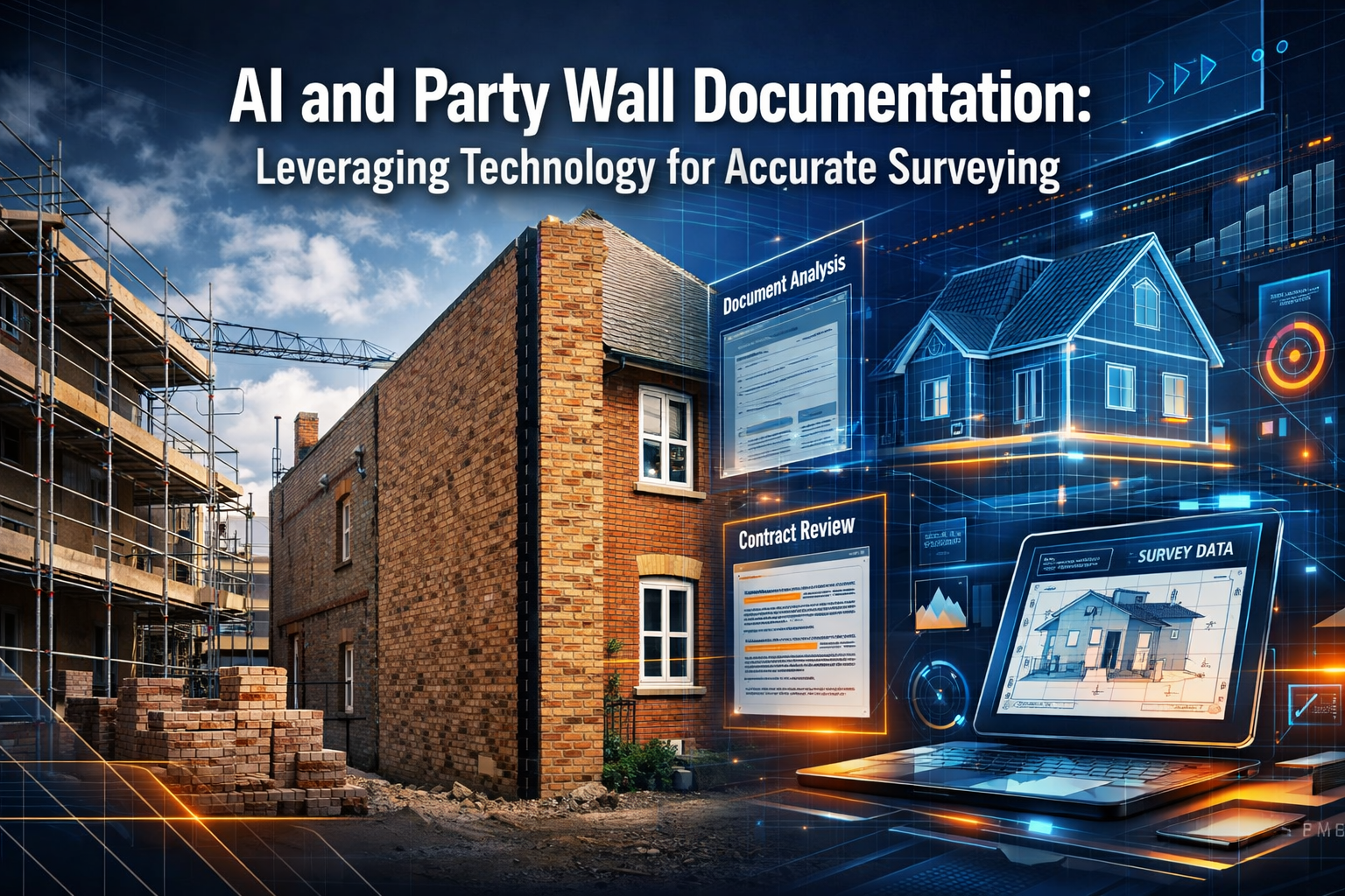 AI and Party Wall Documentation: Leveraging Technology for Accurate Surveying, Contract Review, and Dispute Prevention