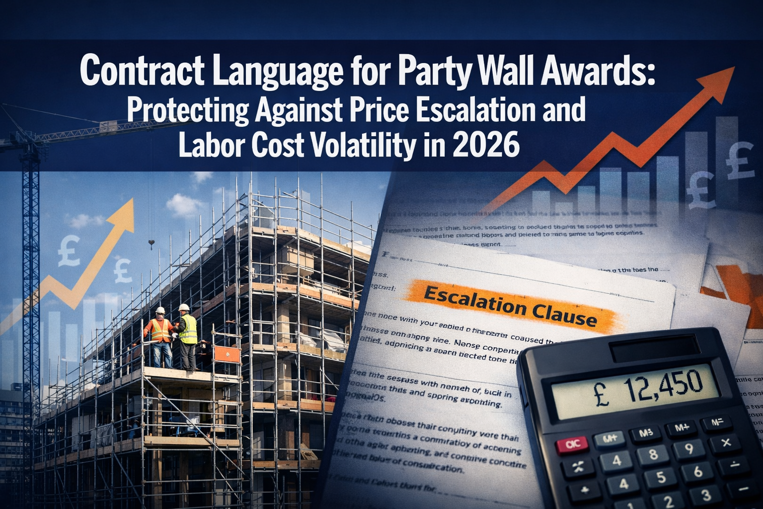 Contract Language for Party Wall Awards: Protecting Against Price Escalation and Labor Cost Volatility in 2026