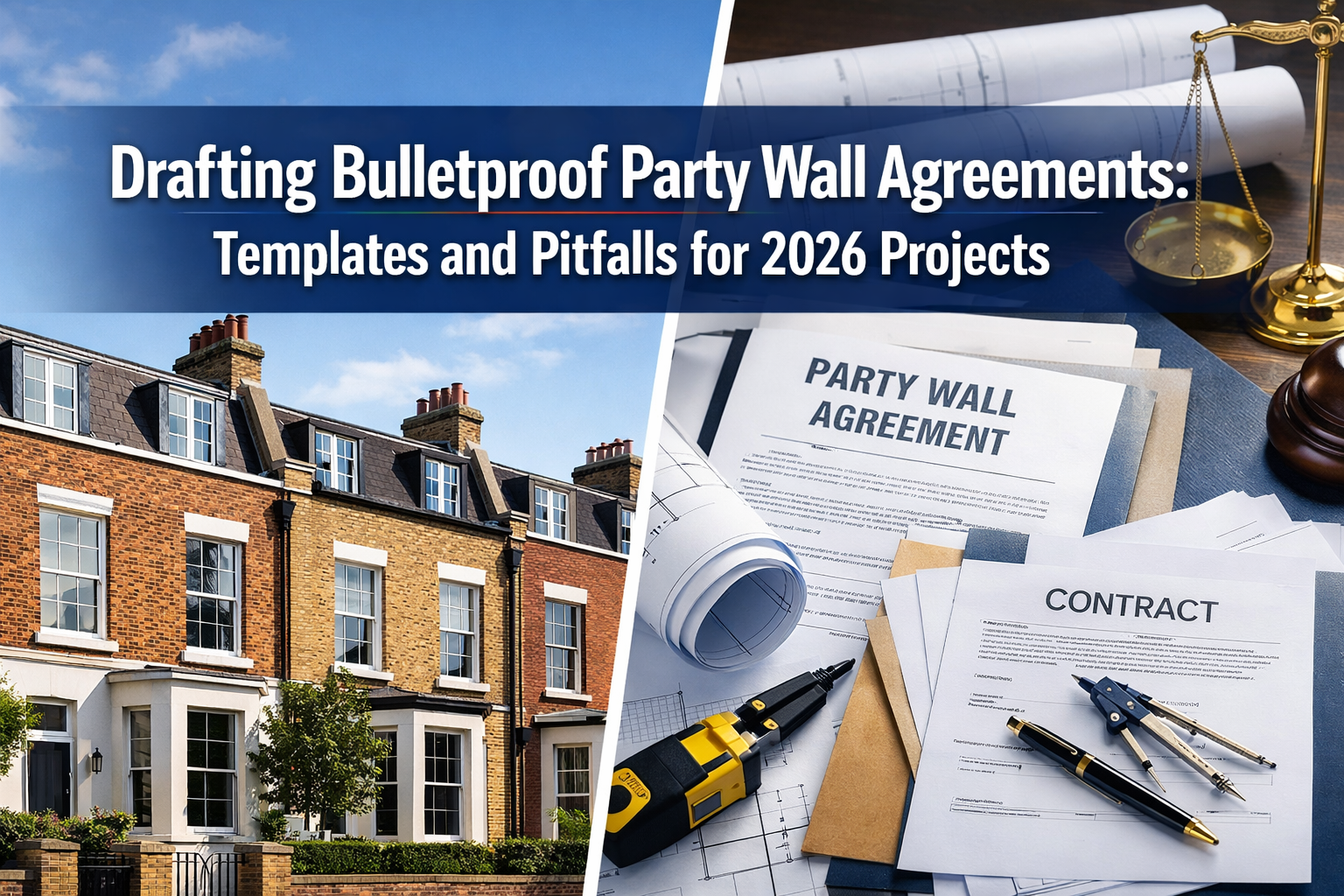 Drafting Bulletproof Party Wall Agreements: Templates and Pitfalls for 2026 Projects