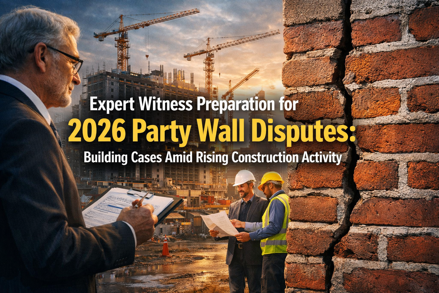 Expert Witness Preparation for 2026 Party Wall Disputes: Building Cases Amid Rising Construction Activity