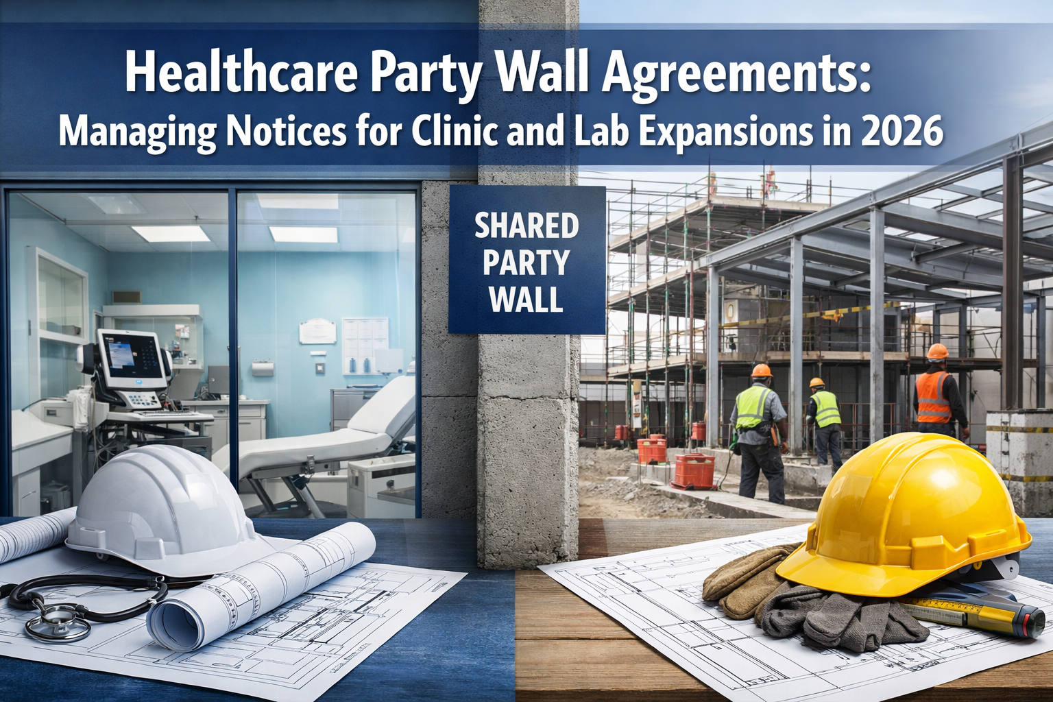 Healthcare Party Wall Agreements: Managing Notices for Clinic and Lab Expansions in 2026
