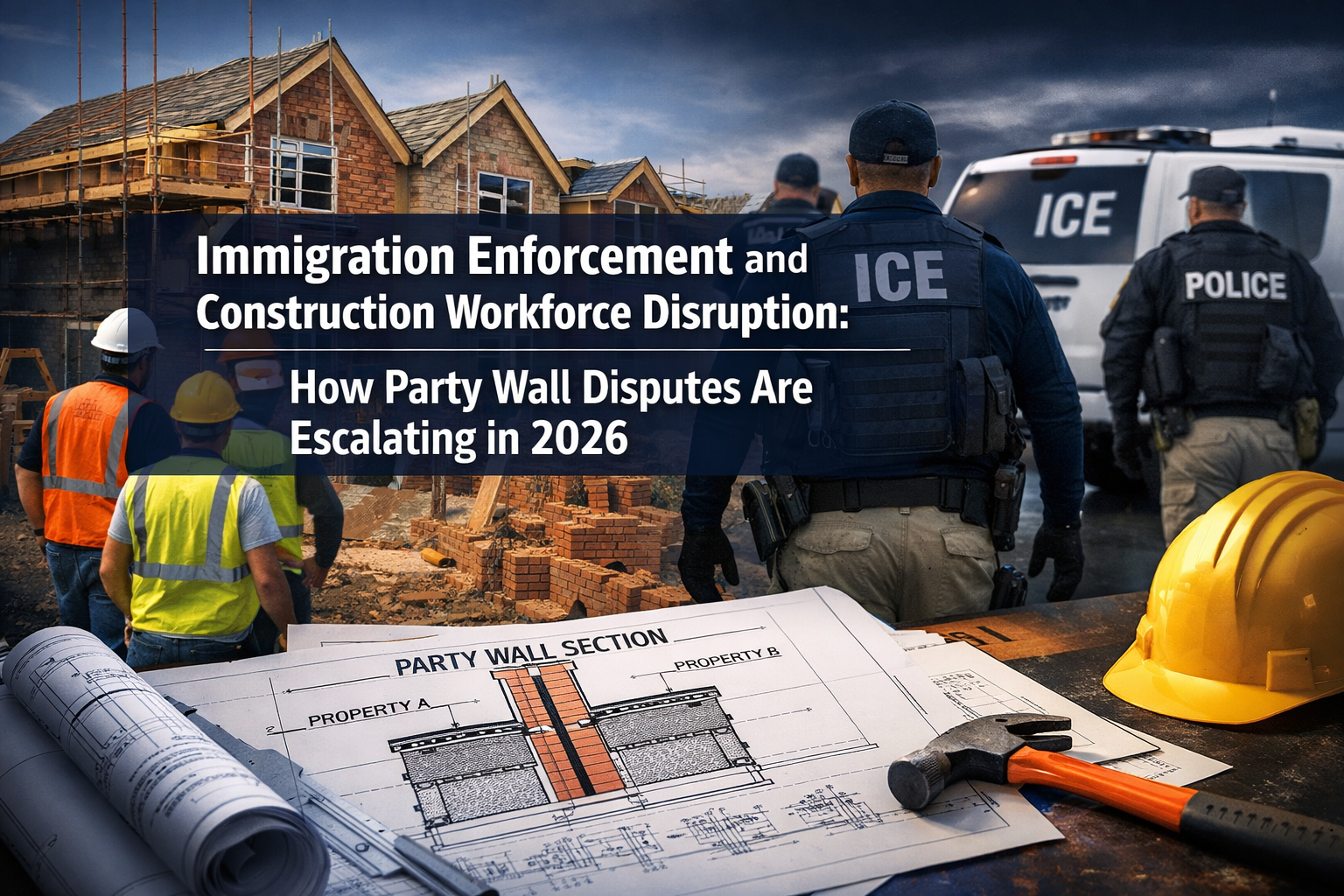 Immigration Enforcement and Construction Workforce Disruption: How Party Wall Disputes Are Escalating in 2026