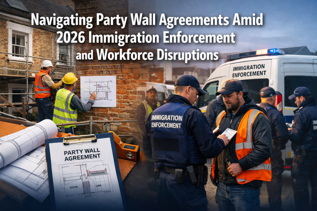 Navigating Party Wall Agreements Amid 2026 Immigration Enforcement and Workforce Disruptions