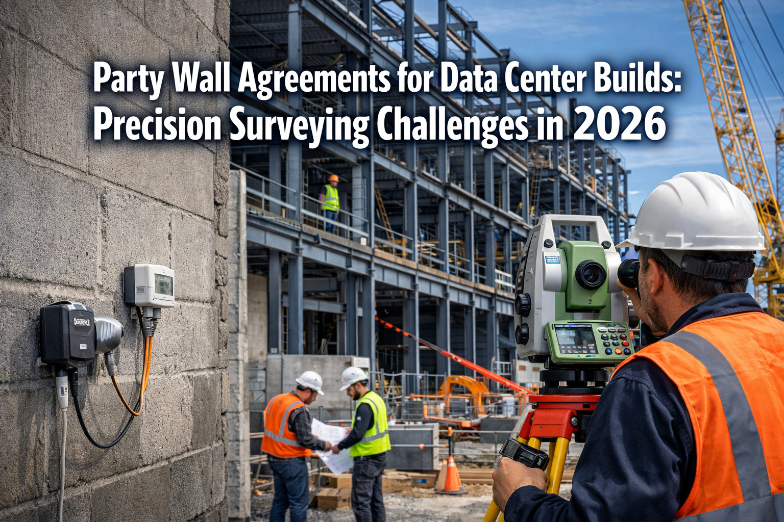 Party Wall Agreements for Data Center Builds: Precision Surveying Challenges in 2026