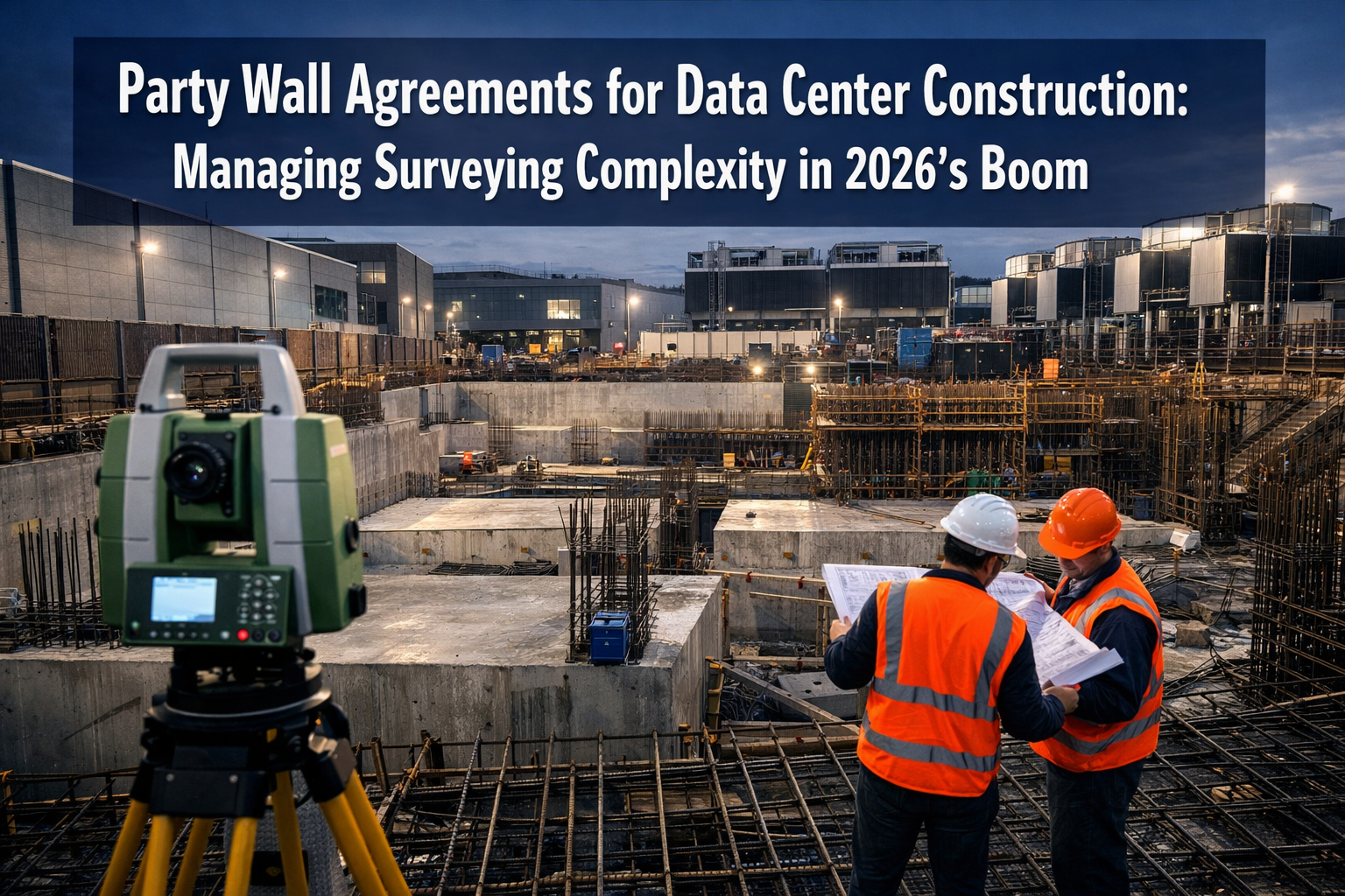 Party Wall Agreements for Data Center Construction: Managing Surveying Complexity in 2026's Boom