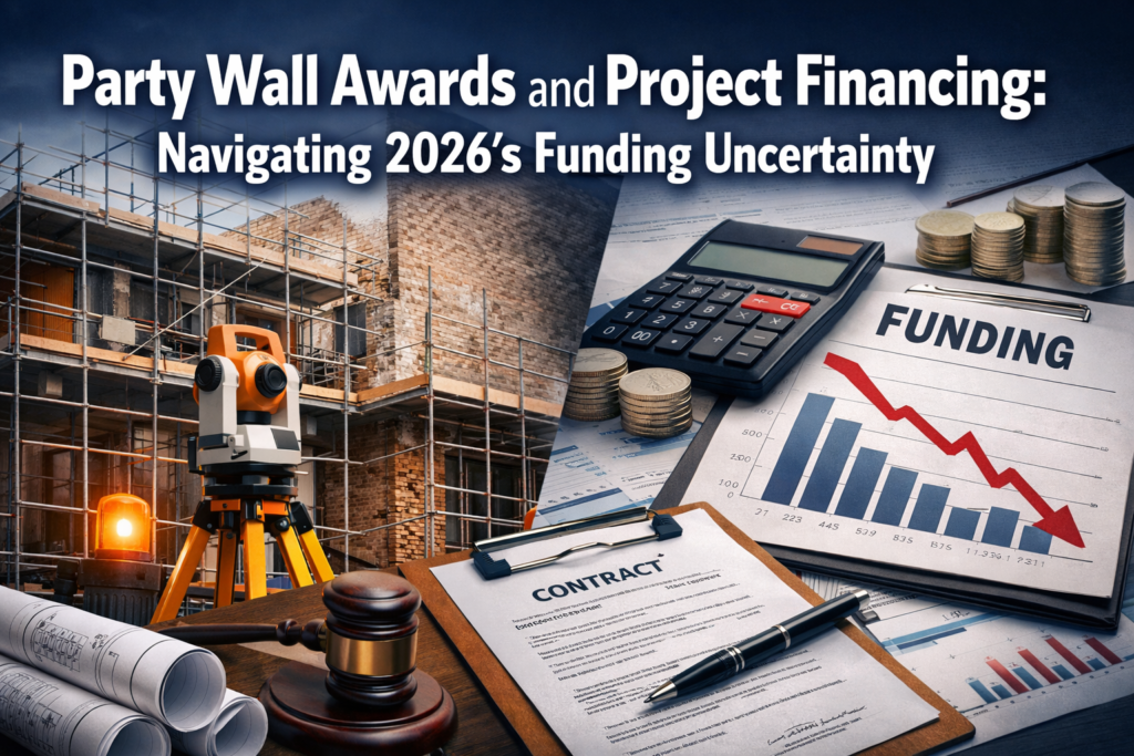Party Wall Awards and Project Financing: Navigating 2026's Funding Uncertainty