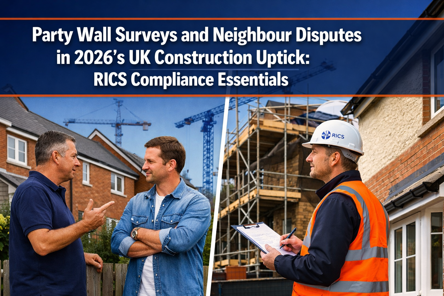 Party Wall Surveys and Neighbour Disputes in 2026's UK Construction Uptick: RICS Compliance Essentials