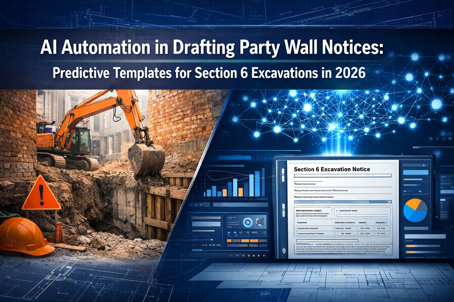 AI Automation in Drafting Party Wall Notices: Predictive Templates for Section 6 Excavations in 2026