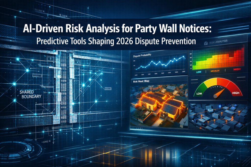 AI-Driven Risk Analysis for Party Wall Notices: Predictive Tools Shaping 2026 Dispute Prevention