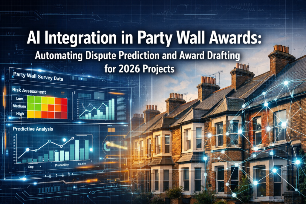 AI Integration in Party Wall Awards: Automating Dispute Prediction and Award Drafting for 2026 Projects