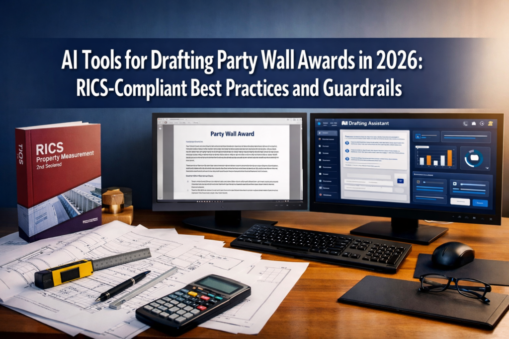 AI Tools for Drafting Party Wall Awards in 2026: RICS-Compliant Best Practices and Guardrails