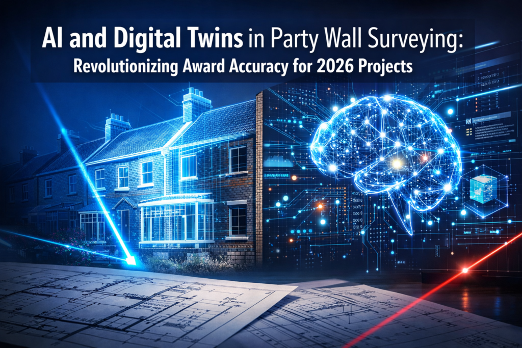 AI and Digital Twins in Party Wall Surveying: Revolutionizing Award Accuracy for 2026 Projects