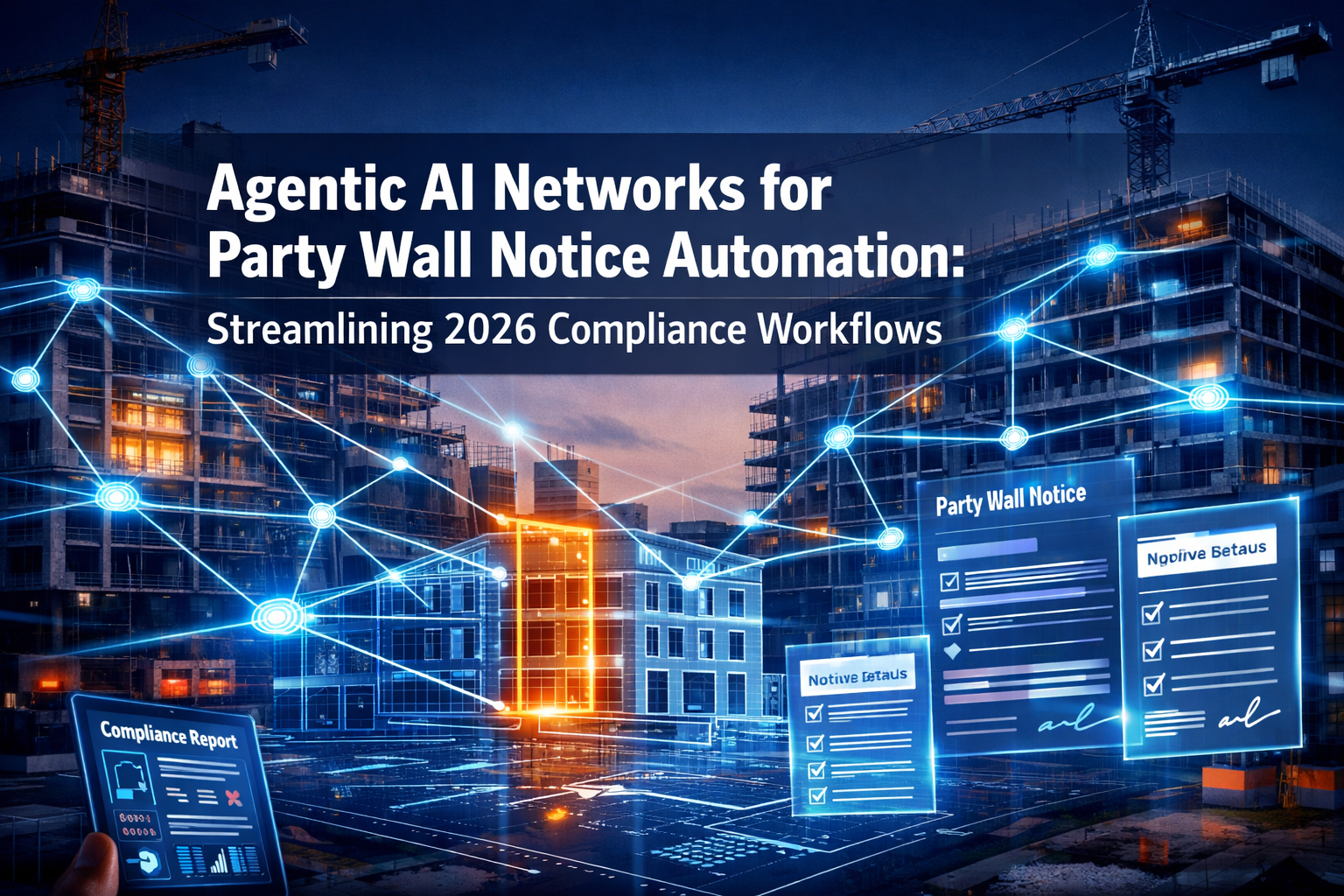 Agentic AI Networks for Party Wall Notice Automation: Streamlining 2026 Compliance Workflows