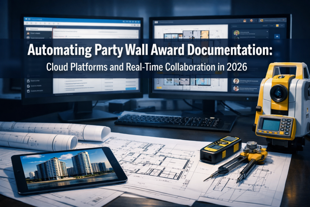 Automating Party Wall Award Documentation: Cloud Platforms and Real-Time Collaboration in 2026