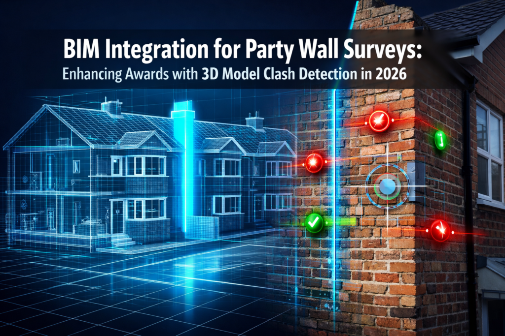BIM Integration for Party Wall Surveys: Enhancing Awards with 3D Model Clash Detection in 2026