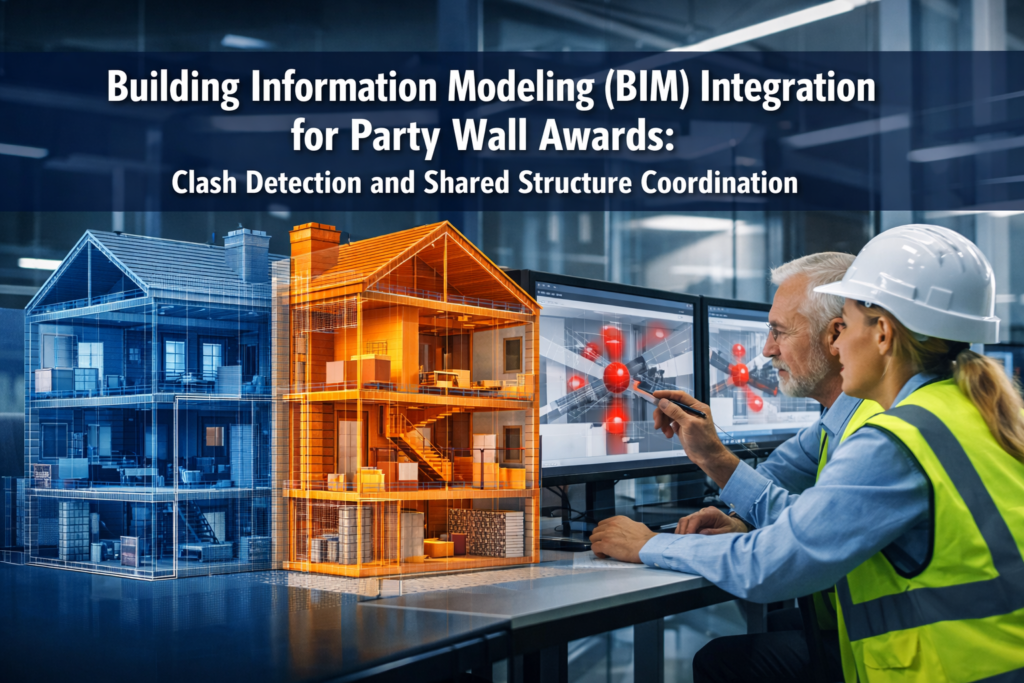 Building Information Modeling (BIM) Integration for Party Wall Awards: Clash Detection and Shared Structure Coordination
