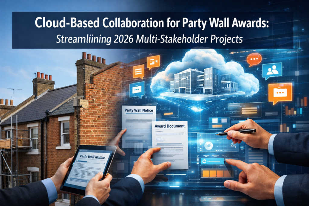 Cloud-Based Collaboration for Party Wall Awards: Streamlining 2026 Multi-Stakeholder Projects