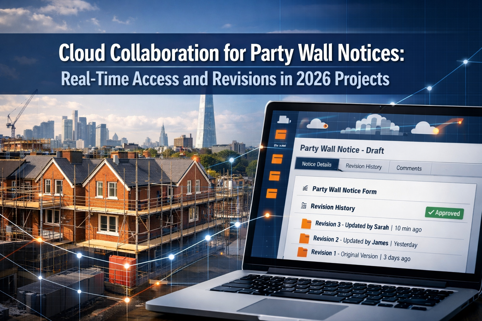 Cloud Collaboration for Party Wall Notices: Real-Time Access and Revisions in 2026 Projects