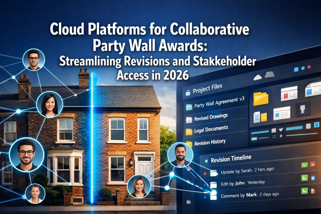 Cloud Platforms for Collaborative Party Wall Awards: Streamlining Revisions and Stakeholder Access in 2026