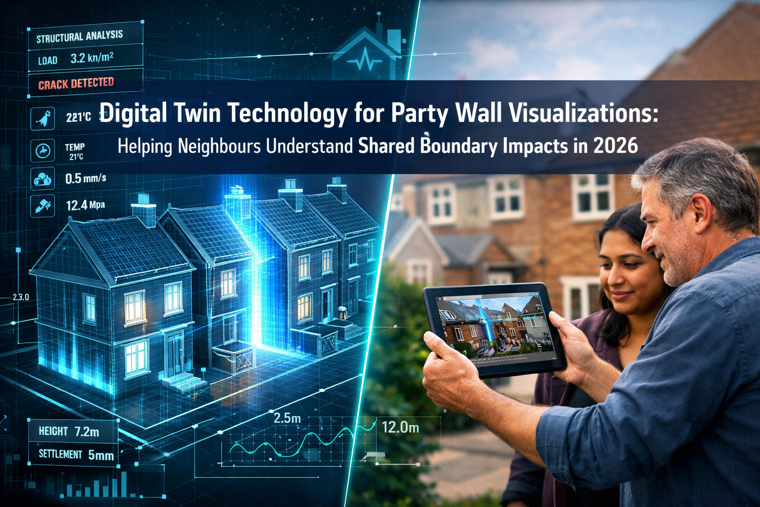 Digital Twin Technology for Party Wall Visualizations: Helping Neighbours Understand Shared Boundary Impacts in 2026