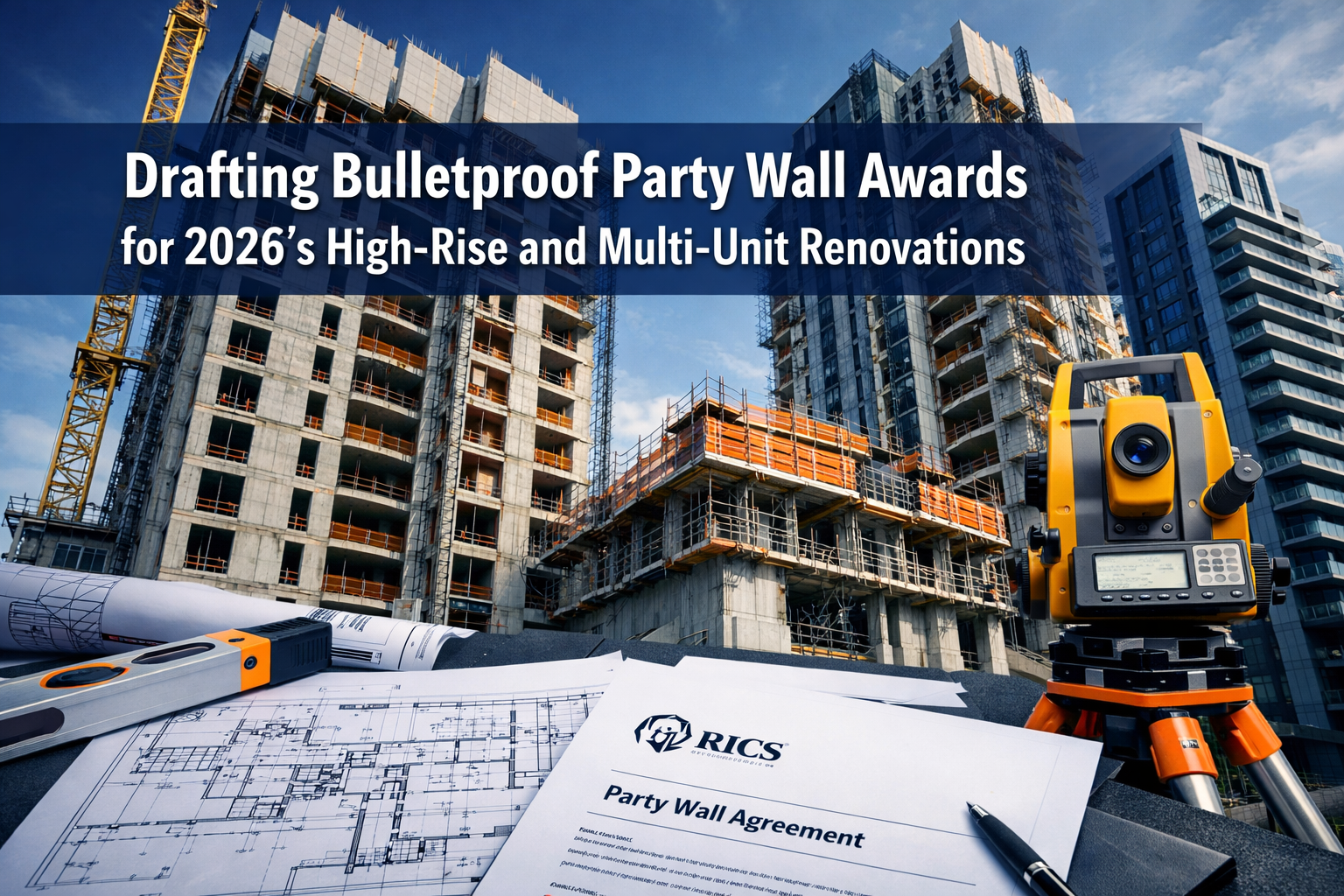 Drafting Bulletproof Party Wall Awards for 2026's High-Rise and Multi-Unit Renovations