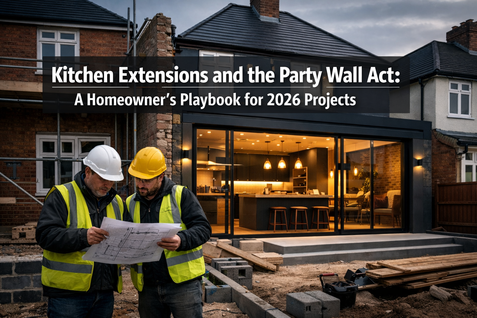Kitchen Extensions and the Party Wall Act: A Homeowner’s Playbook for 2026 Projects