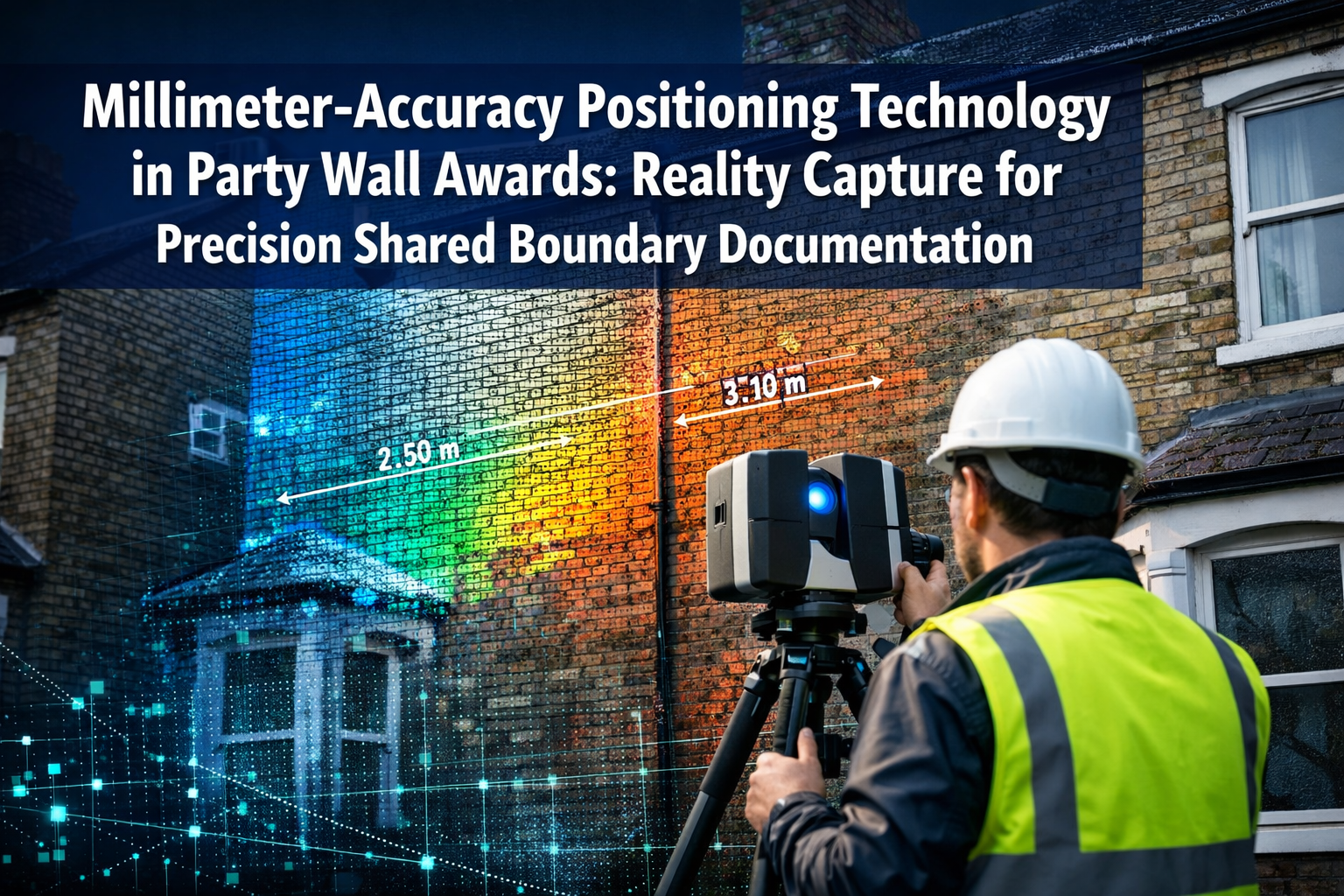 Millimeter-Accuracy Positioning Technology in Party Wall Awards: Reality Capture for Precision Shared Boundary Documentation