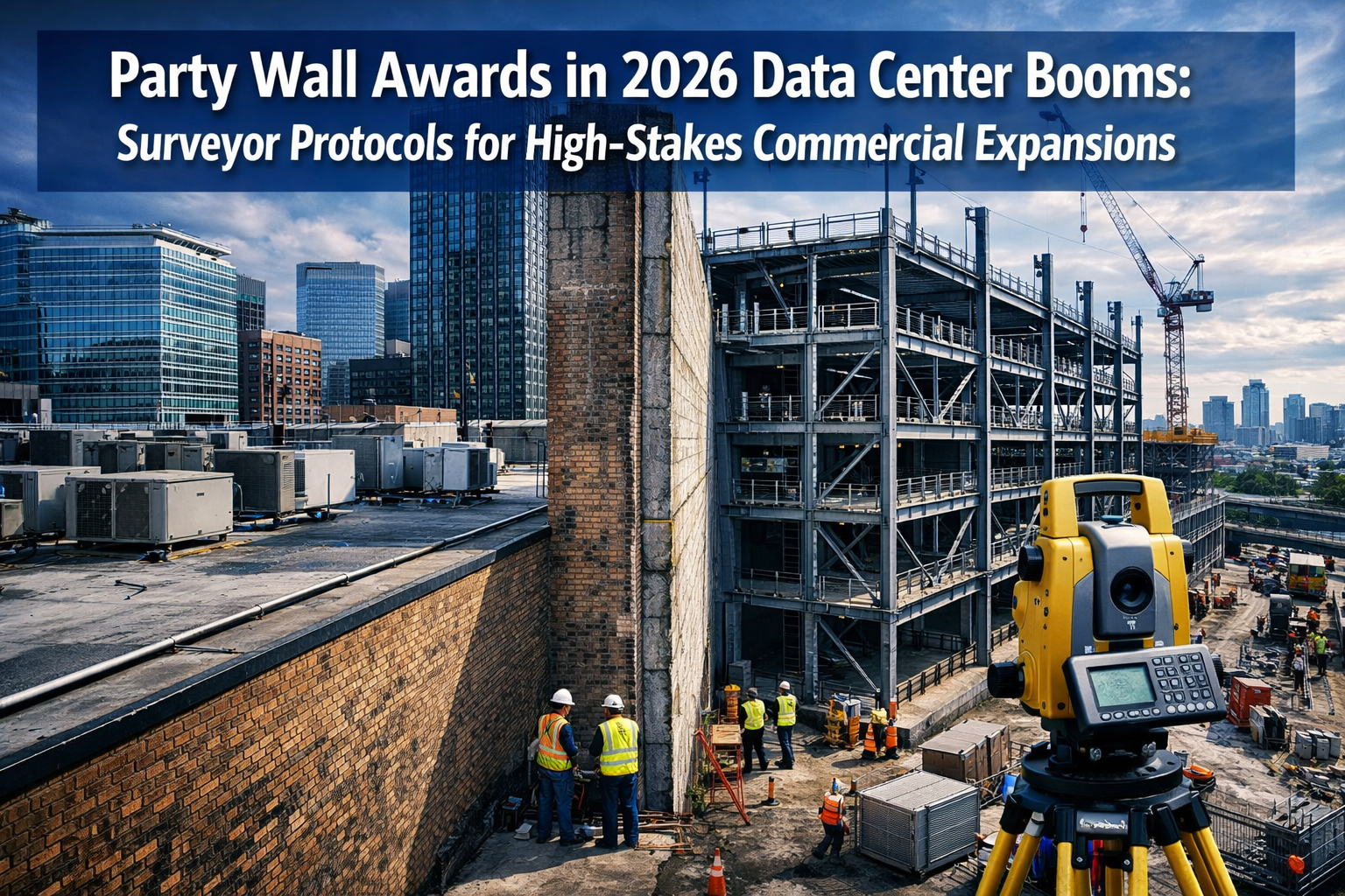 Party Wall Awards in 2026 Data Center Booms: Surveyor Protocols for High-Stakes Commercial Expansions