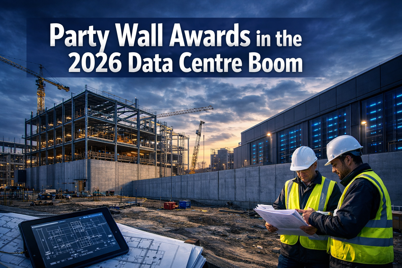 Party Wall Awards in the 2026 Data Centre Boom: Drafting Enforceable Clauses for High-Stakes Projects