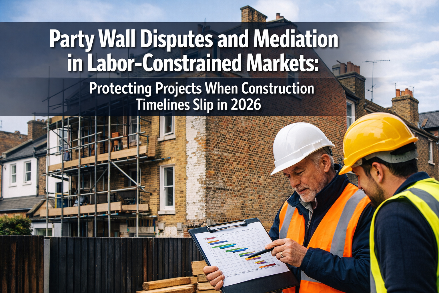 Party Wall Disputes and Mediation in Labor-Constrained Markets: Protecting Projects When Construction Timelines Slip in 2026