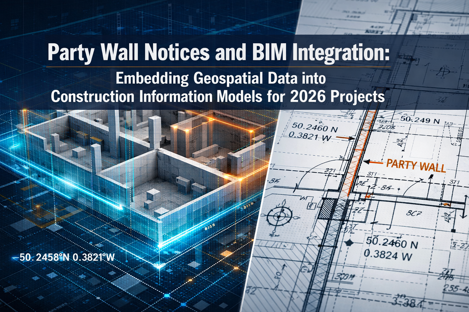 Party Wall Notices and BIM Integration: Embedding Geospatial Data into Construction Information Models for 2026 Projects
