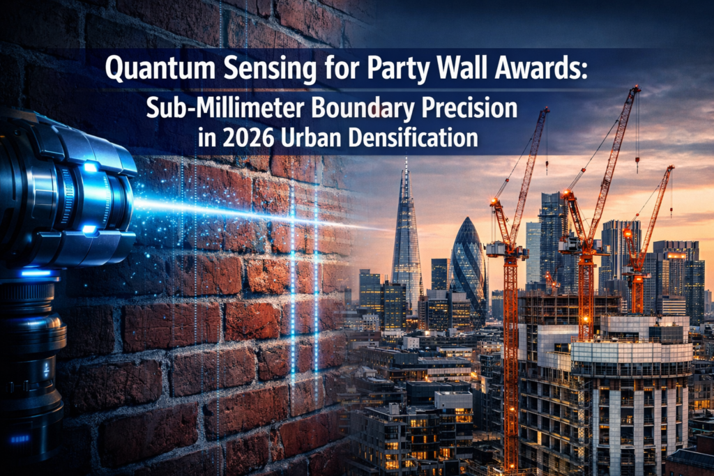 Quantum Sensing for Party Wall Awards: Achieving Sub-Millimeter Boundary Precision in 2026 Urban Densification