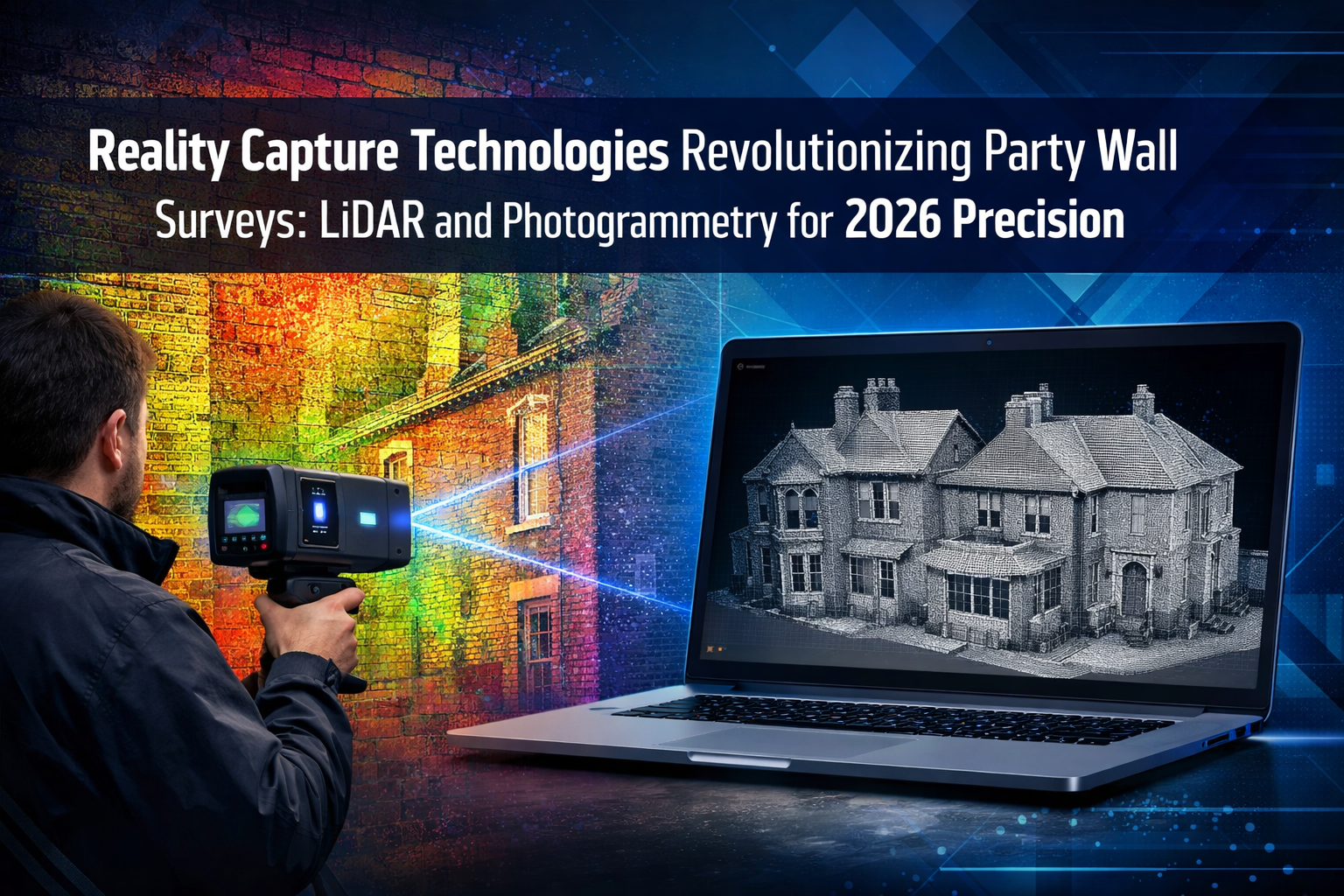 Reality Capture Technologies Revolutionizing Party Wall Surveys: LiDAR and Photogrammetry for 2026 Precision