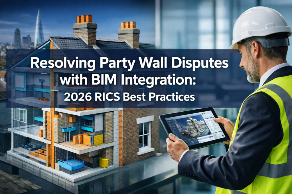 Resolving Party Wall Disputes with BIM Integration: 2026 RICS Best Practices