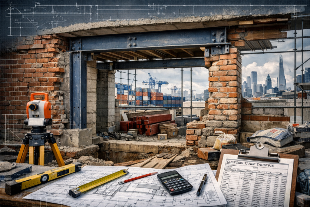Tariff Impacts on 2026 Party Wall Construction: How Surveyors Can Mitigate Cost Escalations in Awards