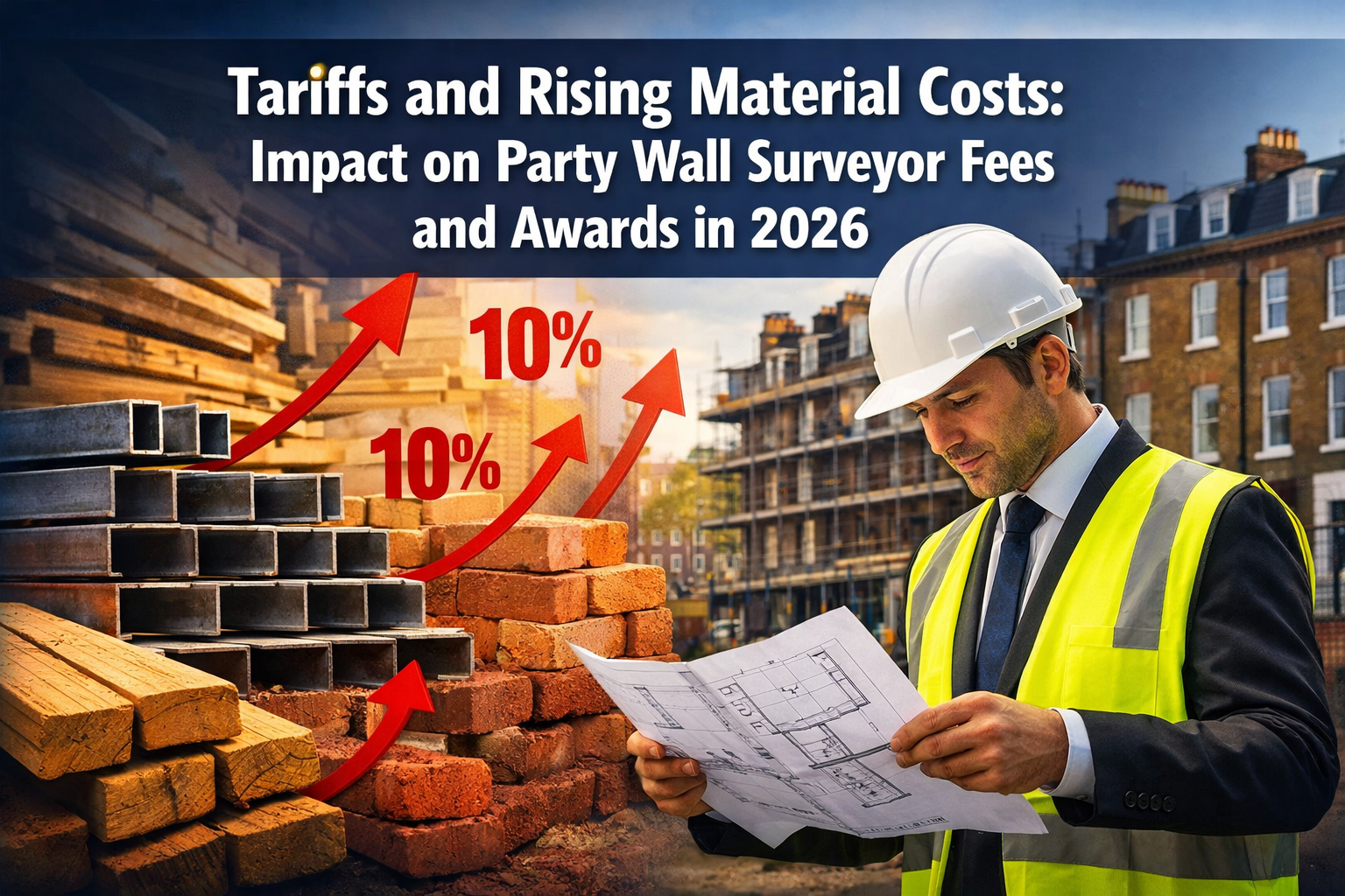 Tariffs and Rising Material Costs: Impact on Party Wall Surveyor Fees and Awards in 2026