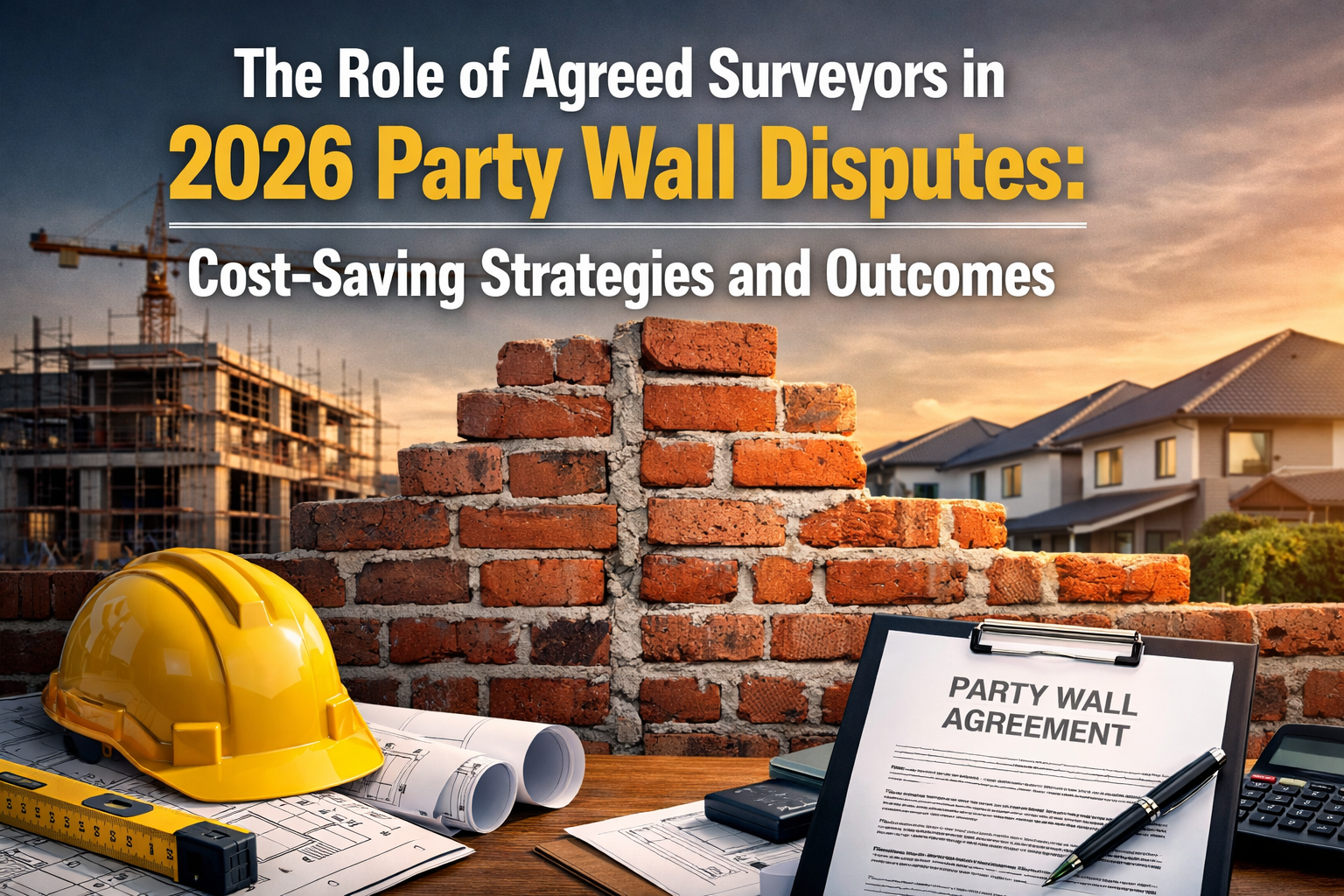 The Role of Agreed Surveyors in 2026 Party Wall Disputes: Cost-Saving Strategies and Outcomes