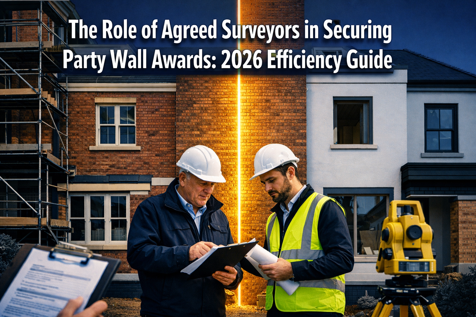 The Role of Agreed Surveyors in Securing Party Wall Awards: 2026 Efficiency Guide