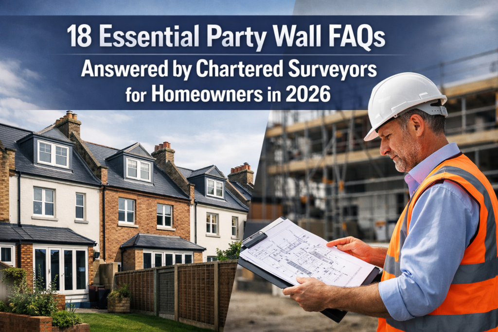 18 Essential Party Wall FAQs Answered by Chartered Surveyors for Homeowners in 2026