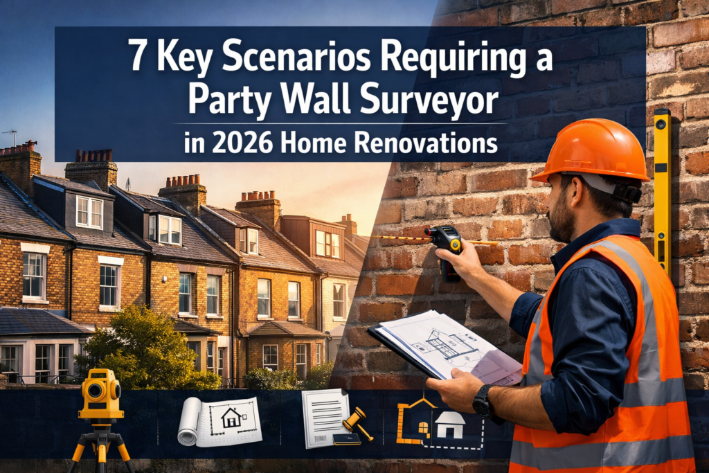 7 Key Scenarios Requiring a Party Wall Surveyor in 2026 Home Renovations