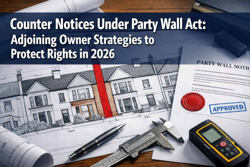 Counter Notices Under Party Wall Act: Adjoining Owner Strategies to Protect Rights in 2026