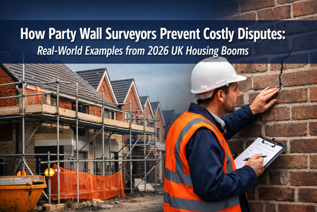 How Party Wall Surveyors Prevent Costly Disputes: Real-World Examples from 2026 UK Housing Booms