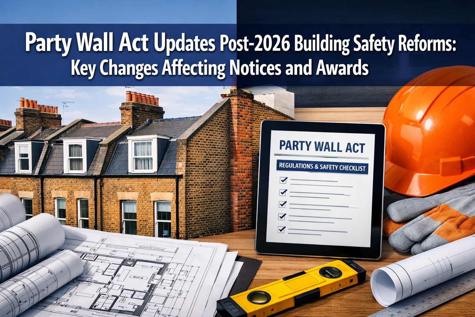 Party Wall Act Updates Post-2026 Building Safety Reforms: Key Changes Affecting Notices and Awards