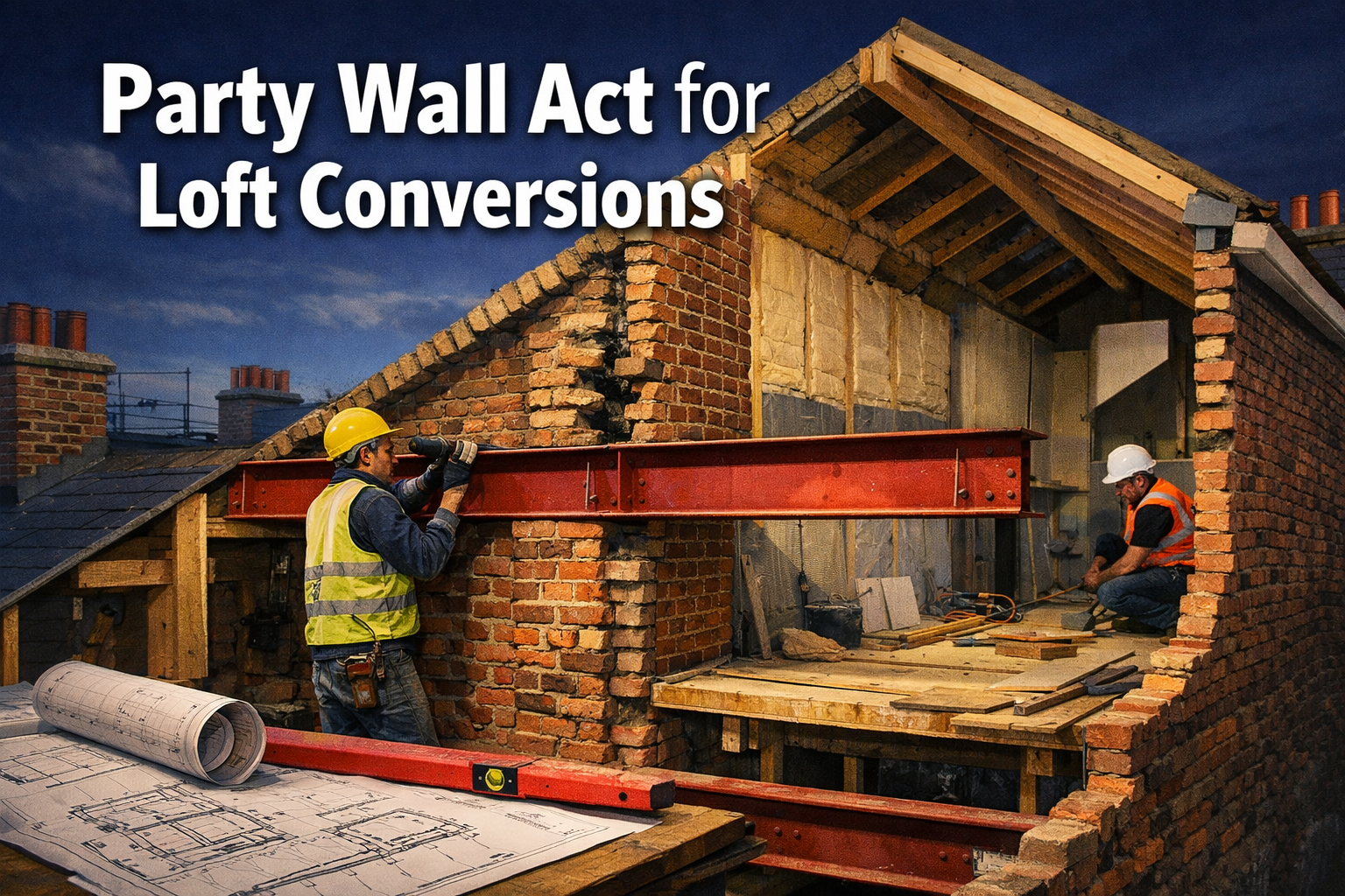 Party Wall Act for Loft Conversions: Structural Beam Insertions, Notices, and Award Enforcement