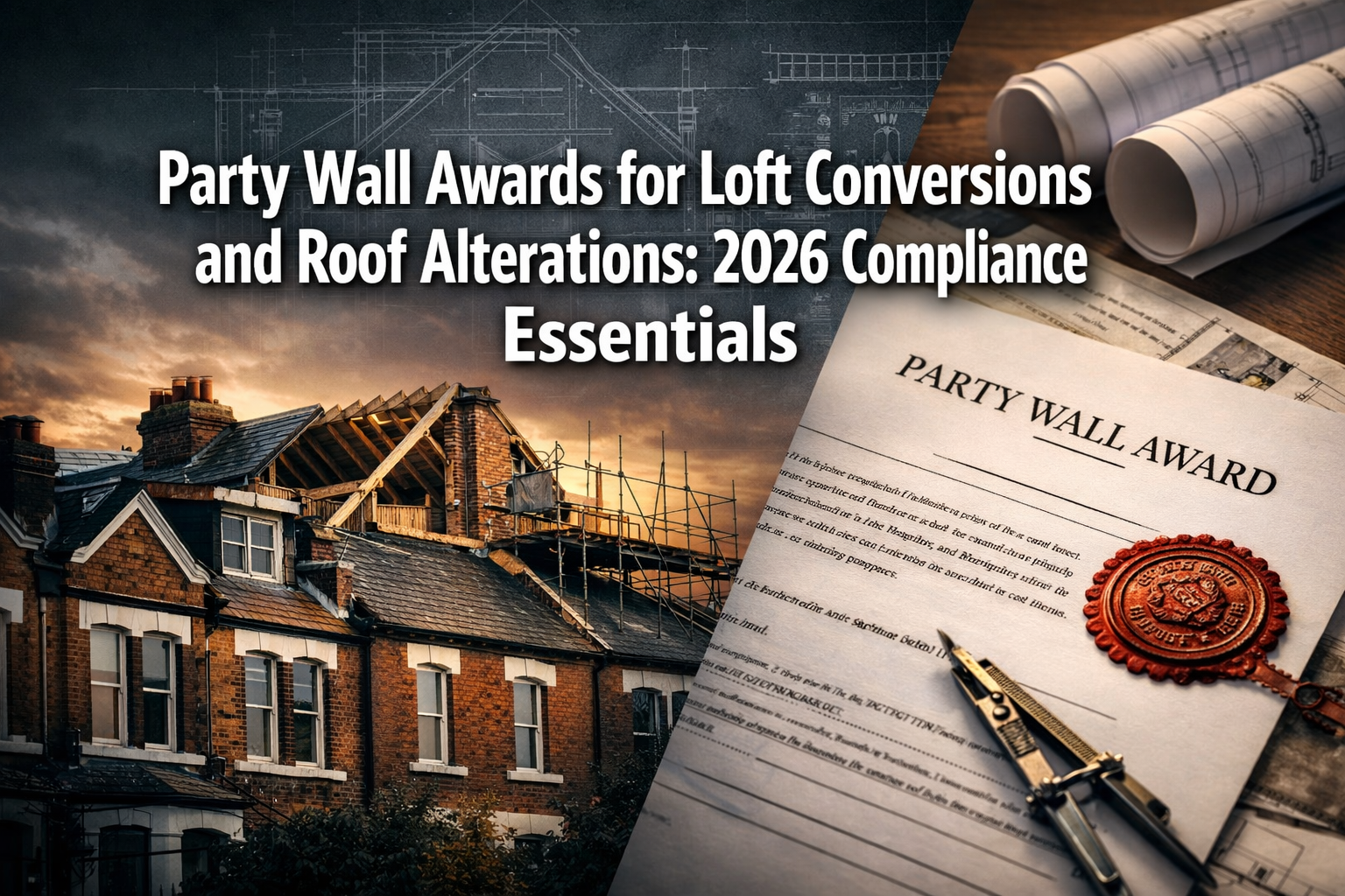Party Wall Awards for Loft Conversions and Roof Alterations: 2026 Compliance Essentials