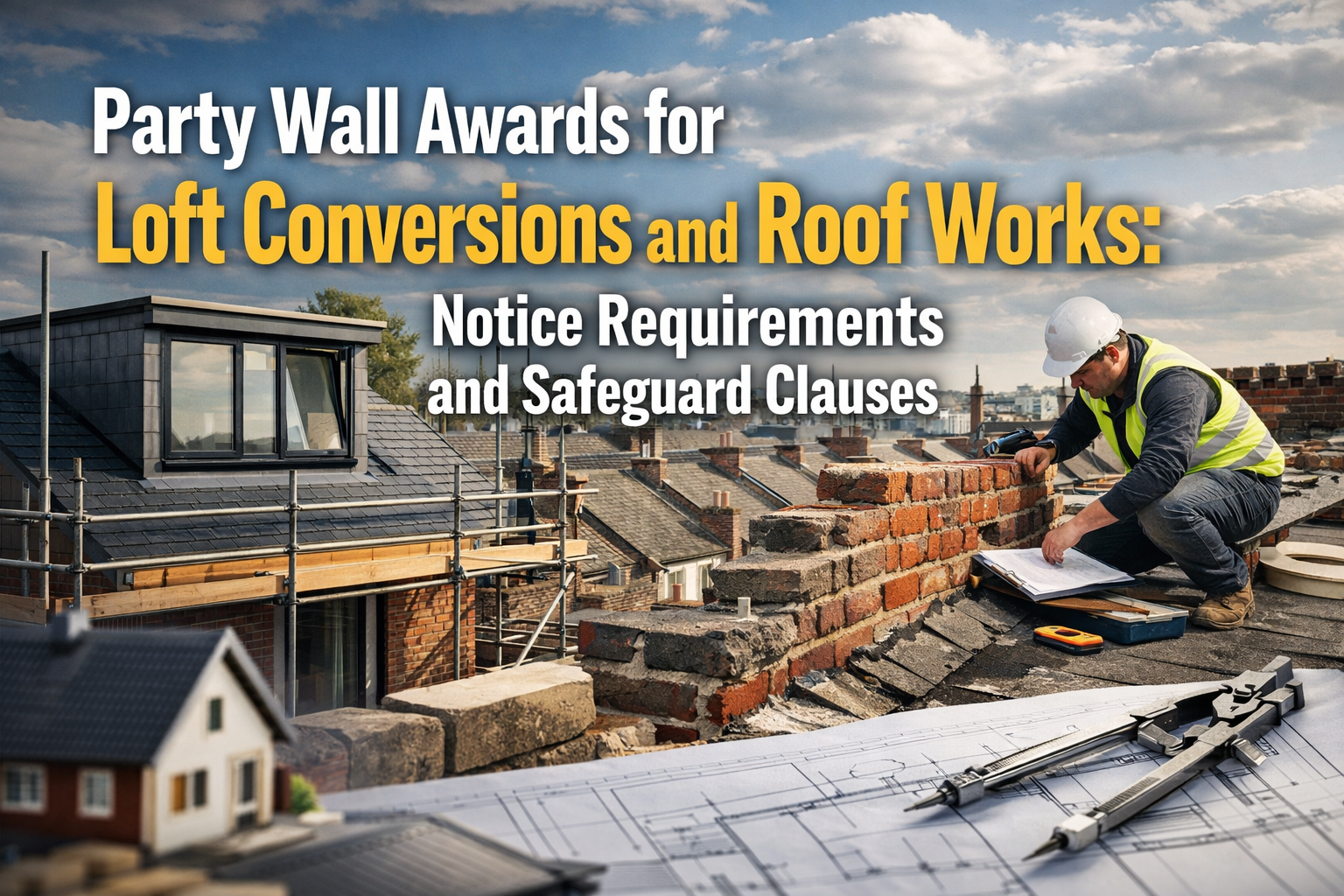 Party Wall Awards for Loft Conversions and Roof Works: Notice Requirements and Safeguard Clauses