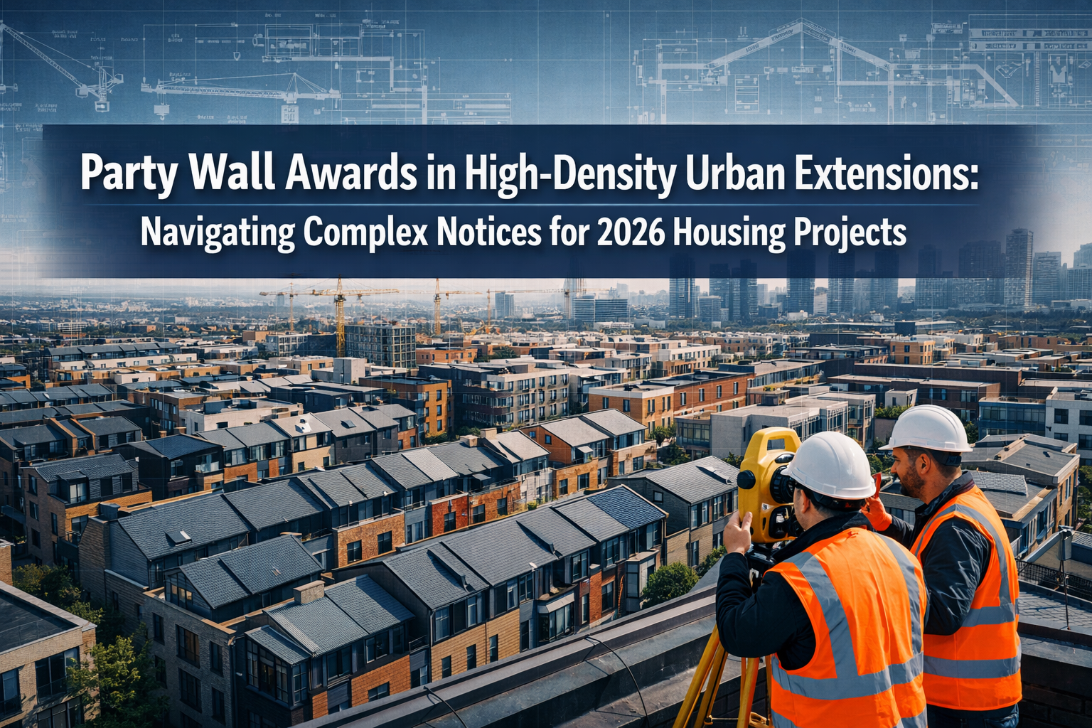 Party Wall Awards in High-Density Urban Extensions: Navigating Complex Notices for 2026 Housing Projects