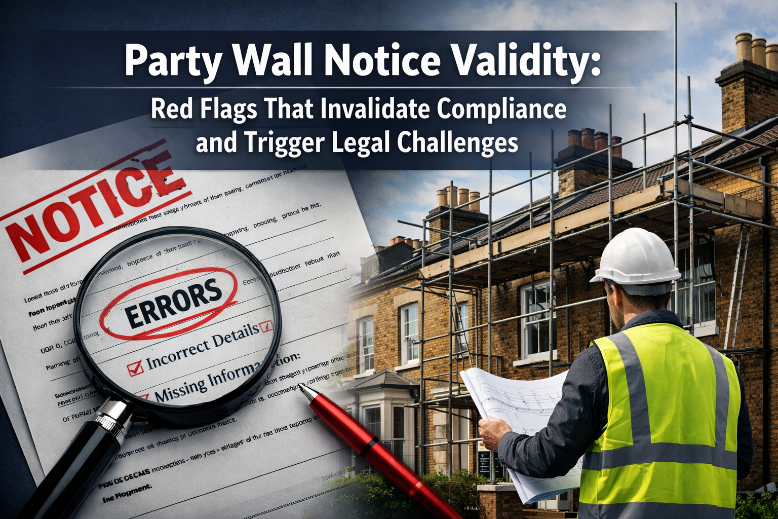 Party Wall Notice Validity: Red Flags That Invalidate Compliance and Trigger Legal Challenges